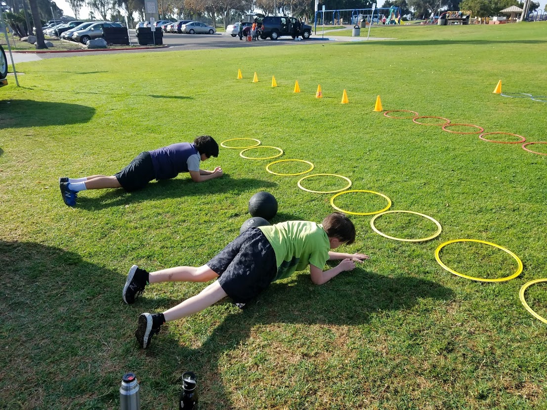 coach-led kids fitness program