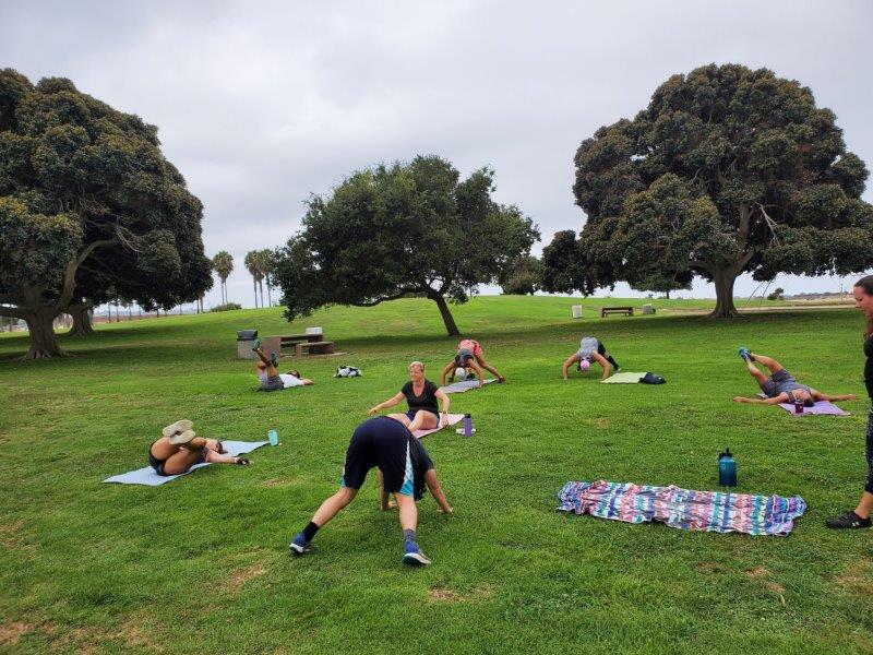 outdoor bootcamp in san diego parks