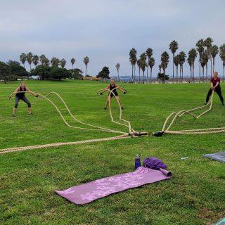 Come out and play with the ropes! Signup! Click link in bio. 💪 #missionbaysandiego