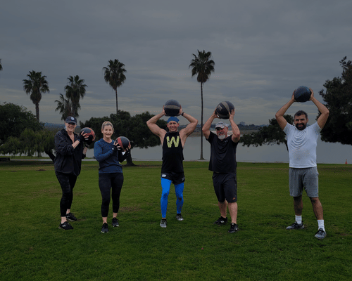 outdoor group fitness community support
